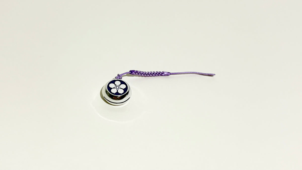 Schreintalisman (O-Mamori) "Glück" blau/lila